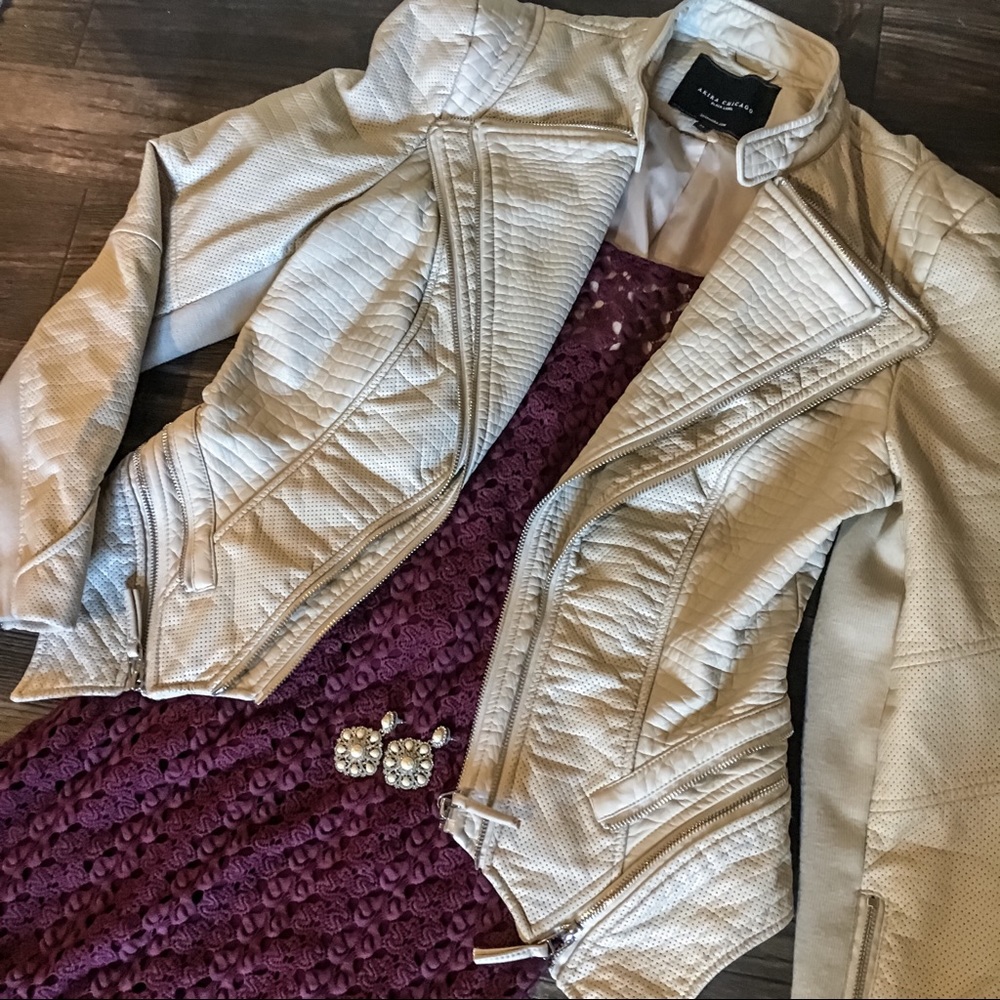 Edgy Leather Jacket